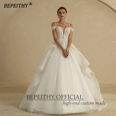 White Bridesmaid Dresses: A Line Ivory Wedding Dresses For Women Bride