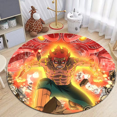 Cartoon HD Printed Round Carpet.soft,Comfortable,exquisite, Living Room,bedroom