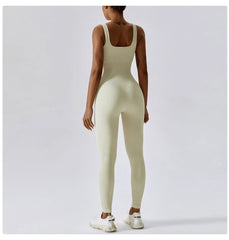 Women's Yoga One Piece Tracksuit Jumpsuit Seamless Sportswear Yoga Suit Gym