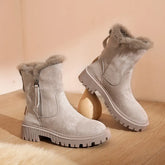 Snow Boots Women Winter Warm Fashion Designer Platform Boots
