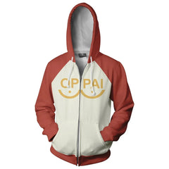 Anime Saitama Oppai Hoodie Hooded Sweatshirt Hoodie Cosplay Costume