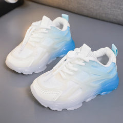 Children Boys And Girls Mesh Breathable Shoes Comfortable Casual Walking Lightweight