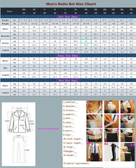 Tuxedo for Mens: Men's Suit Two Sets Wedding Bridegroom Best Man Suit Black