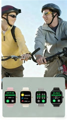 PHONEPACE C20 Smartwatch 1.77-inch HD Display Bluetooth Call Message Alert Sports Mode Smartwatch For Men Women