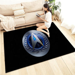 Star Trek HD Printed Carpet Living Room Home Decor Sofa Table Rug Anti Slip Chair