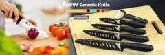 Ceramic Knife Set Bread Chef Petty Kitchen Knives Sashimi Sushi Knife Meat Slicing