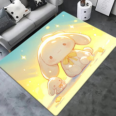 Sanrio Cinnamoroll, Pochacco HD Printed Outdoors Carpet, Living Room Decoration, Sofa