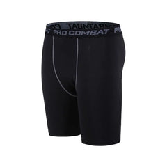 Male Fitness Quick-Drying Tight Shorts Elastic Compression Leggings Training Pants
