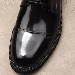 Men's Oxfords Genuine Leather Wedding Party Office Formal Oxford Shoes Handmade