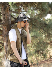 60-65cm Xxl Big Head Hat Men Summer Outdoor Jungle Fisherman Cap Lightweight