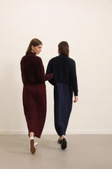 Autumn and Winter Women Mohair Cardigan Customized