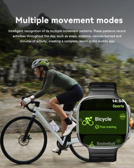 M99 Smartwatch 5G With 2.4inch Amoled Screen 900W Rotating Camera WIFI GPS Position Compass NFC Bluetooth 1024GB Smart Watch