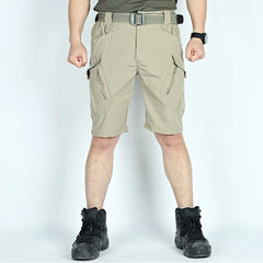 Men Cargo Shorts Quick Dry Tactical Short Pants Multi-Pocket Shorts Men's