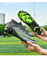 Men Soccer Shoes Grass Society Training Football Boots Cleats