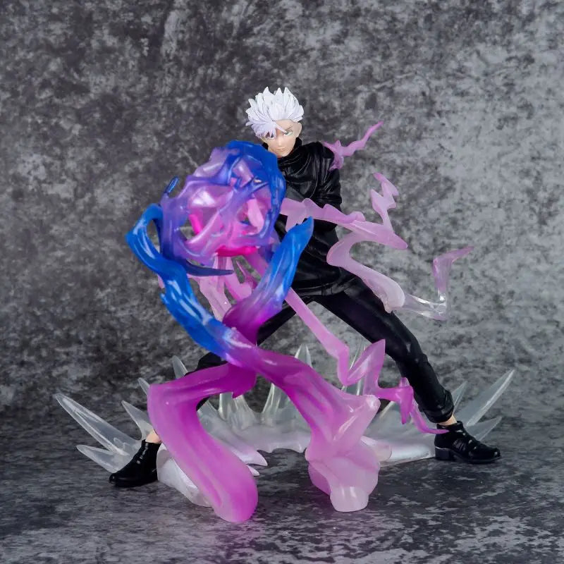 19cm 7.8 inch Anime Special Effects Gojo Satoru Action Figures Pvc Statue Desktop Ornamen Collection Statue Model Decoration Roo