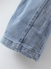 Plus Size Women's Jeans Elastic High Waist Stretch Spring Summer Stretch Denim Jeans