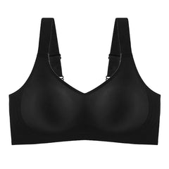 Large Size Soft Support Push-up Bra For Women, Seamless One-piece