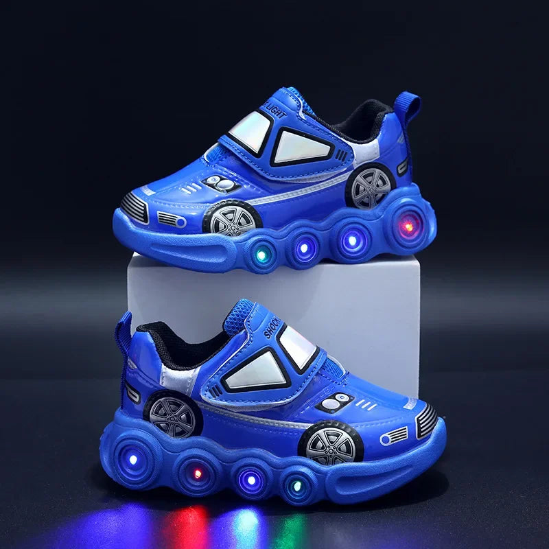 0-6Years Children Glowing Sneakers Kids Luminous SneakersBoys Girls Led Lighted Sneakers Toddler Outdoor Shoes Casual Shoes