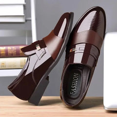 Men Shoes Formal Fashion Business Dress Slip On Dress Shoes Mens Oxfords Footwear