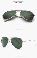 Air Force Pilot Sunglasses Men Polarized 62' Lens Large Sunglasses