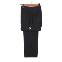 Mens Beach Wedding attire: Black Suits For Men Wedding Groom Single Breasted