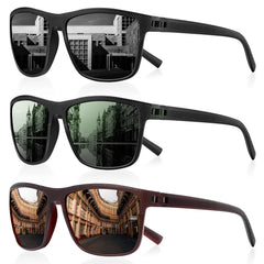 Polarized Sunglasses Men Women Retro Outdoor Sports Fishing Sun Glasses