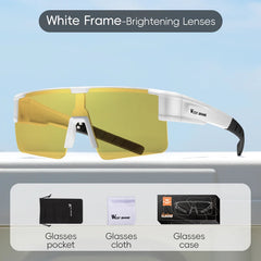 Sunglasses Men Photochromic Cycling Fit Over Myopic Glasses Driving