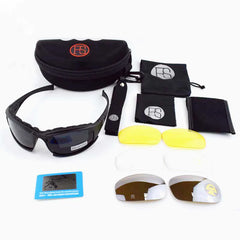 Shooting Glasses Motorcycle Hiking Polarized Sunglasses Tactical Airsoft Goggles