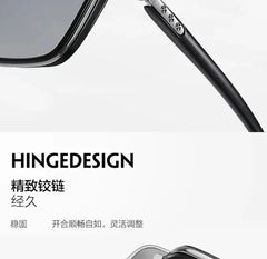 Intelligent Photochromic Sunglasses for Men Professional Day Night Driver Sunglasses UV400 Retro Luxury Design Glasses vintage