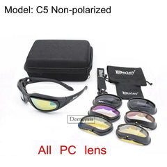 Glasses Outdoor Sport Goggles Sunglasses with 4 Lens