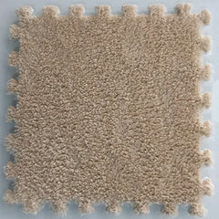 30 X 30cm EVA Foam Puzzle Mat Long Hair Carpet Soft Plush Villi Shaggy Area Rug Mats