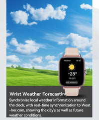 LAXASFIT 2025 New Fashion Smart Watch 1.85-inch HD Screen Bluetooth Calling Smartwatch for Men and Women Holiday Gift