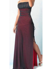 Homecoming Dresses: Straps Mermaid Prom Gown Evening Dresses For Women