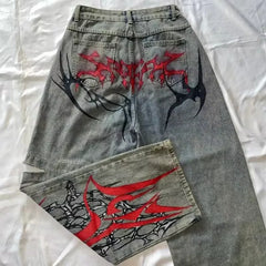 Y2K Pants: JNCO Jeans | Unisex Joker Jeans