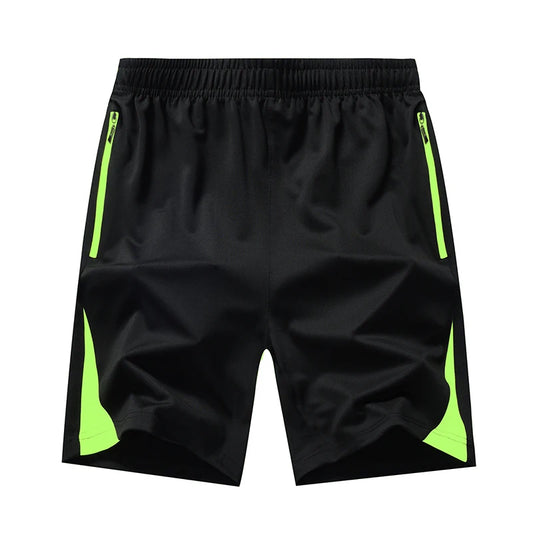 Hot Men's Casual Fashion Knitted Ice Silk Sports Shorts Loose Size Fashion Trendy Air Conditioned Pants