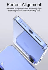 Case For iPhone 16 Pro Max Plus Crystal Clear Transparent Full Camera Cover Shell 16pro Promax 16plus