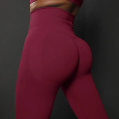 Women Seamless Yoga Pants Fitness Sports Running Sportswear Stretchy Lifting Tights