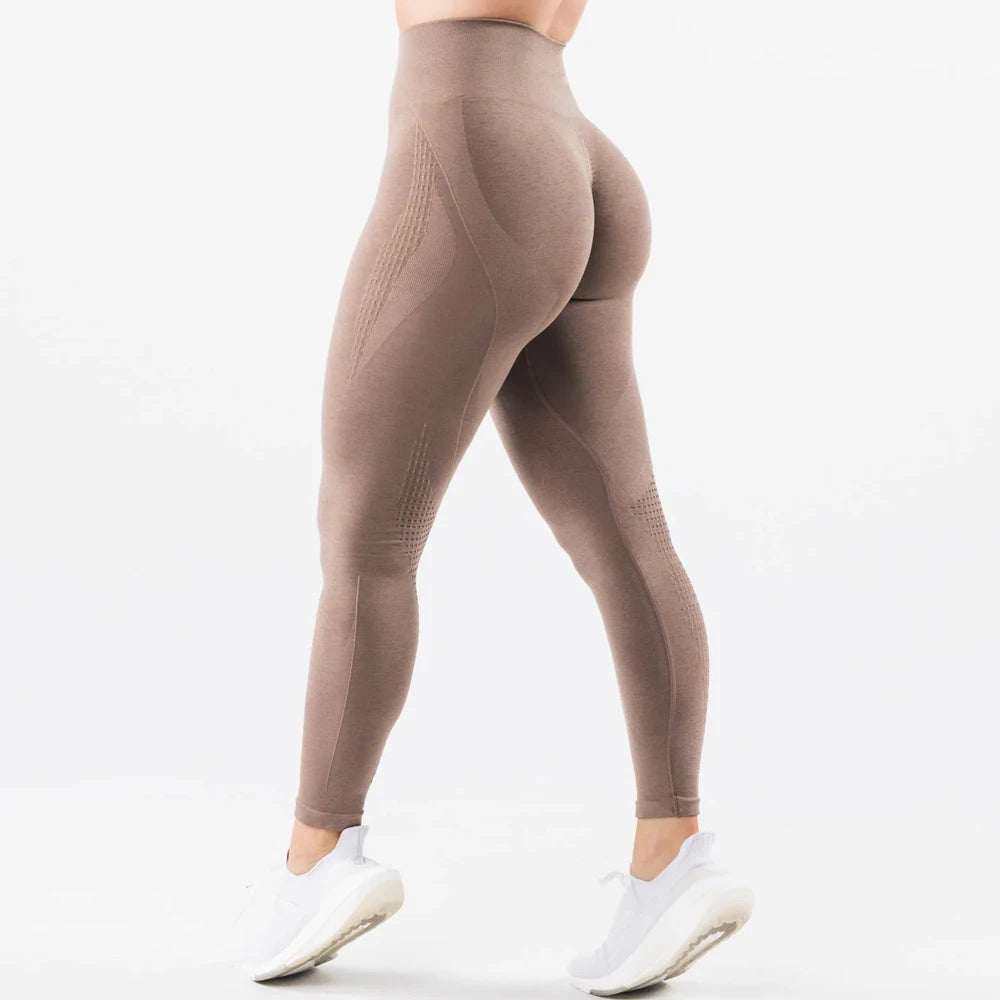 Contour Leggings for Women Seamless Scrunch Legging High Waist Yoga