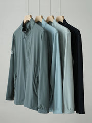 Summer Men's Jacket UV Protection Ice Silk Skin Coats Breathable Quick Dry Jackets