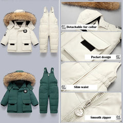 Children Down Suit Winter and Autumn Warm Boy Jacket