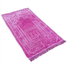 Prayer Rug Soft Sejadah Murah Velvet Sajadah Turkey Kiswah Pintu Kaabah Dari Mesir