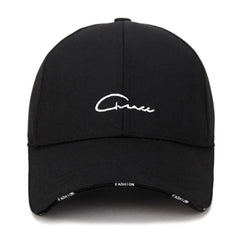 Men And Women Spring And Summer Baseball Cap Hipster Wild Black And White