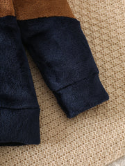 IURNXB 3pcs Baby Clothes Set for Boys Infant Snowsuits Fleece Jacket Pants+T-Shirt Outfits Casual Playwear Winter