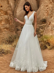 White Bridesmaid Dresses: Wedding Jumpsuit With Detachable Skirt Two Pieces