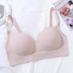 Women Bra Panties Set G-String Sports Bra Crop Top Seamless Underwear Fitness Bra