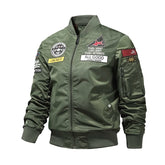 Mens Aviator Jacket - Pilot jacket - Baseball Jacket - Flight Bomber Jacket