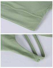 Sportswear Yoga Clothes Set Leggings and Tops Fitness Sports Suits Gym Clothing