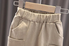 New Spring Autumn Baby Boys Clothes Suit Children Casual Plaid Shirt Vest Pants 3Pcs/Sets Toddler Cotton Costume Kids Tracksuits