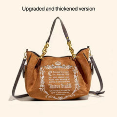 Y2K Women Pink Vintage Gothic Tote Bag Aesthetic Large Capacity Embroidery
