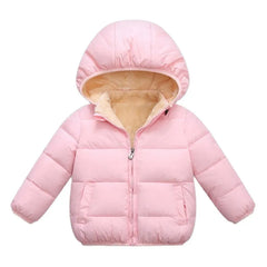 Baby Kids Jackets Boys Winter Thick Coats Warm Cashmere Outerwear